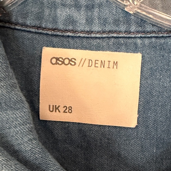 ASOS Denim Shirt Dress - Picture 2 of 3